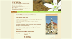 Desktop Screenshot of onkologie-pirna.de